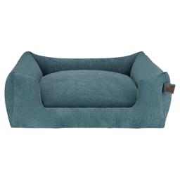 Fantail Snooze Mellow Designer Hundeseng i Farven Peacock Blue